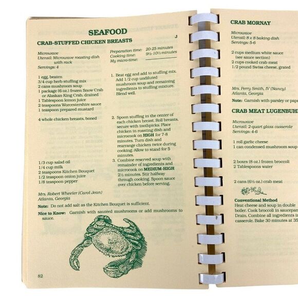 Thyme Waves Cookbook Time and Energy Saving Recipes Jr Museum Guild Panama City - Picture 7 of 12